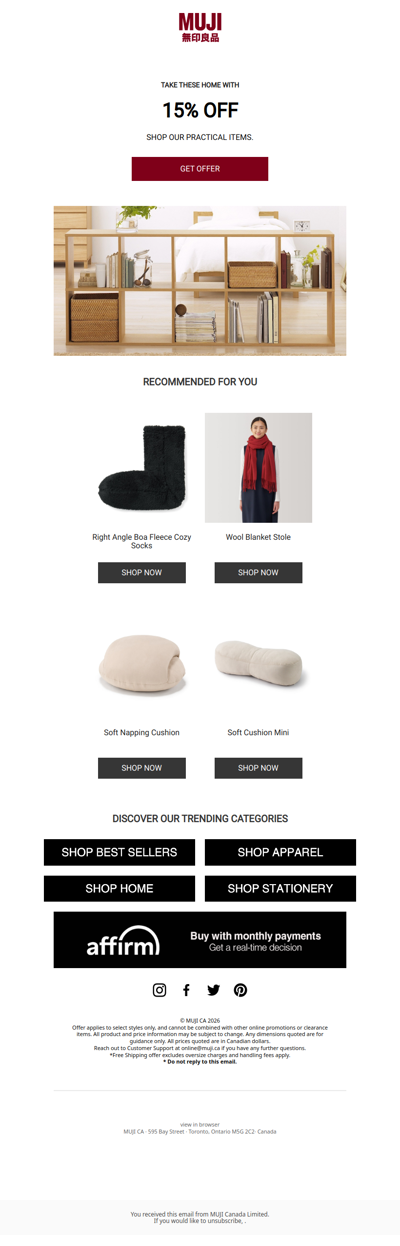 15% Off Is Leaving Soon