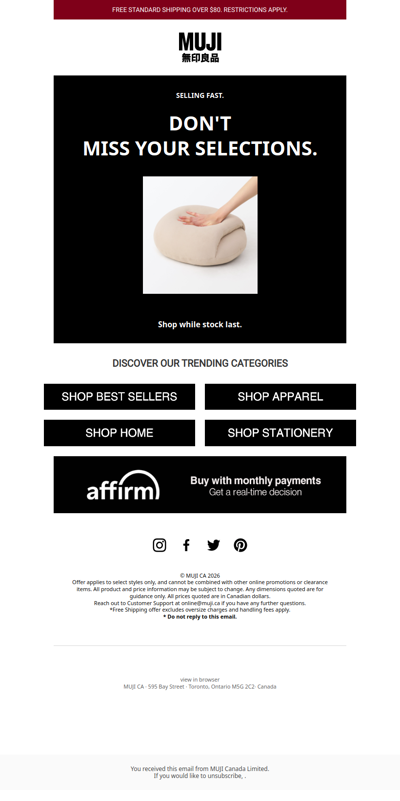 Don't Wait! Low Stock On Your Faves!