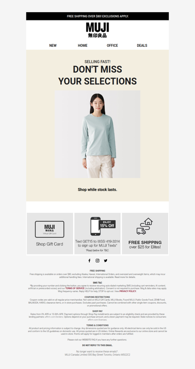 Don't Wait! Low Stock On Your Faves!