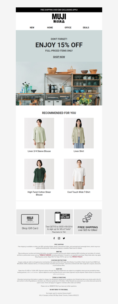 Your Pick, Now 15% Off