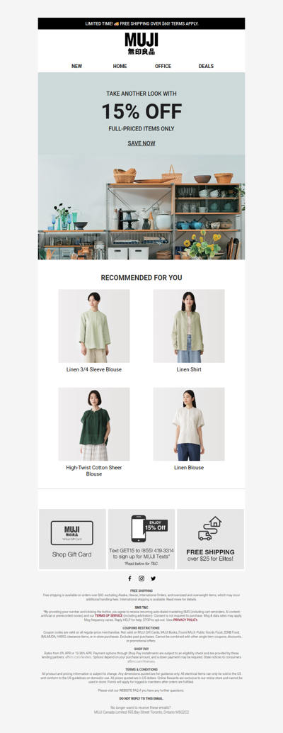 15% Off Is Leaving Soon