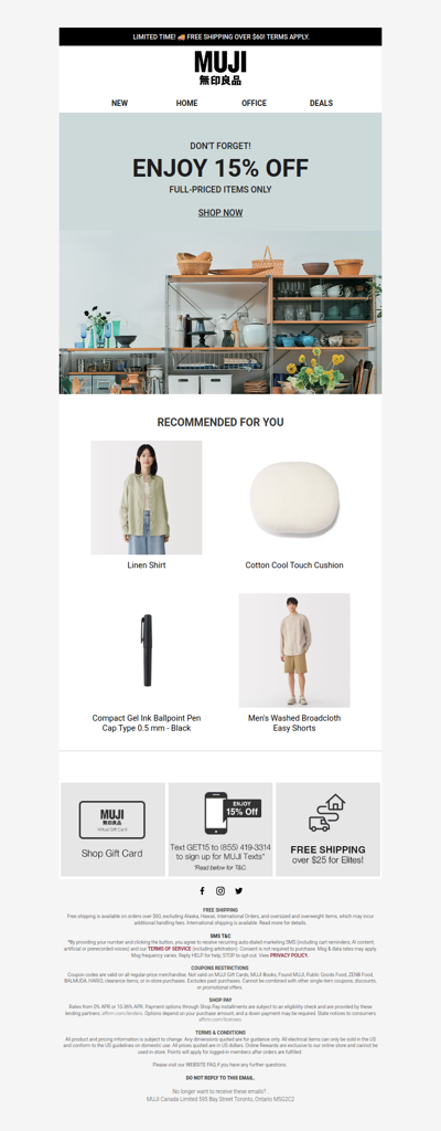 Your Pick, Now 15% Off