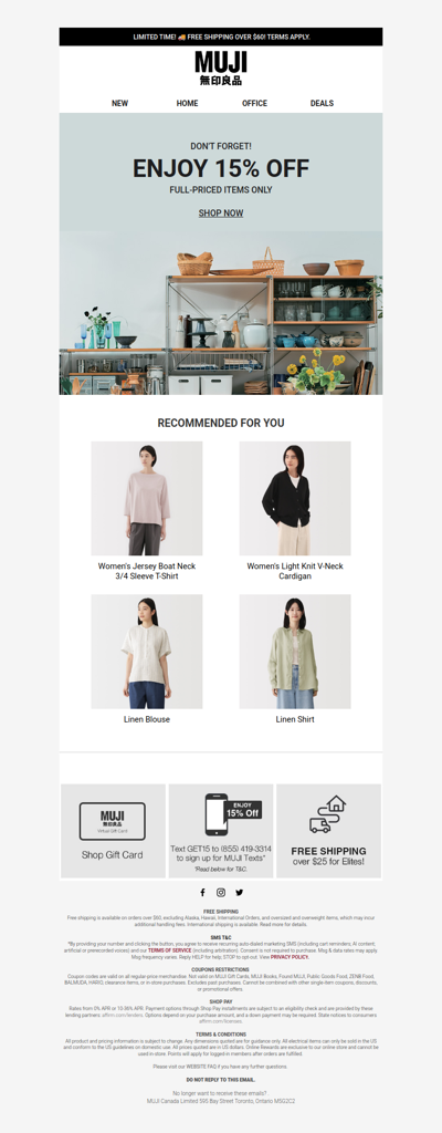 Your Pick, Now 15% Off
