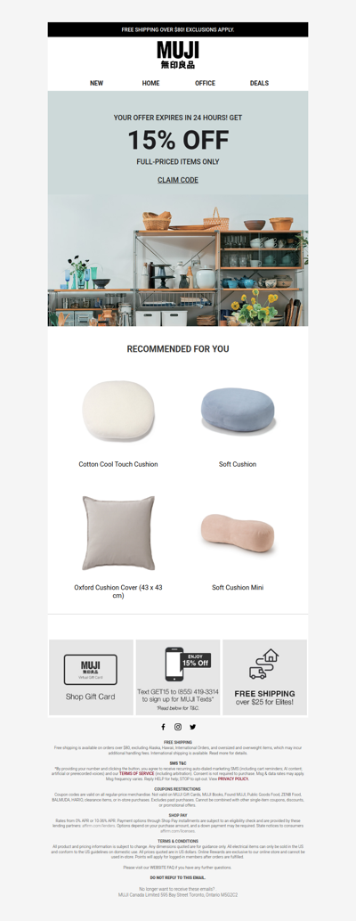 Loved It? Get 15% Off Today!