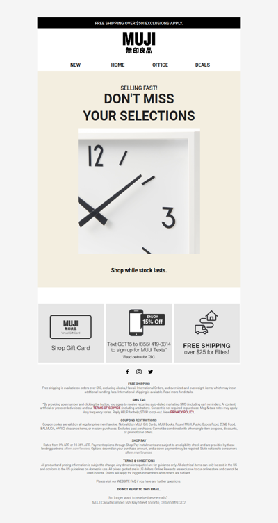 Don't Wait! Low Stock On Your Faves!