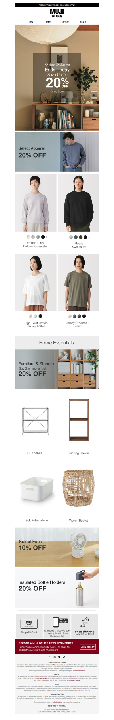 Up to 20% OFF Ends Tonight! ⌛