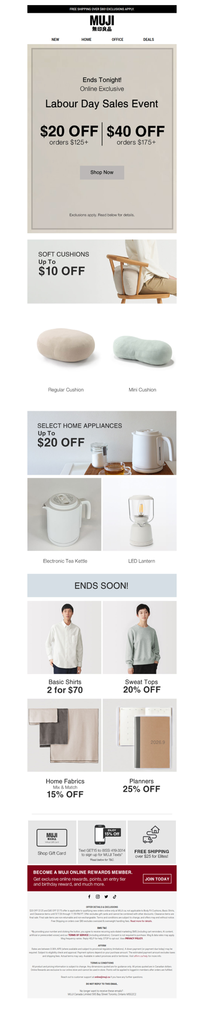 Up to $40 OFF Your Order Ends TONIGHT! 🚨