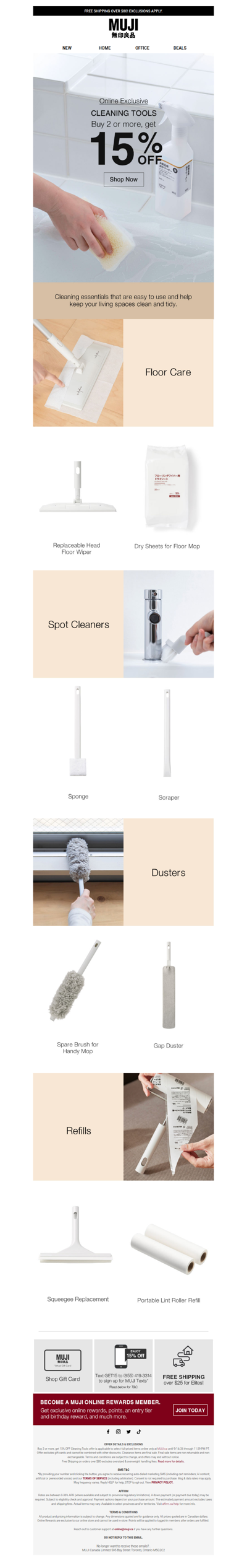 15% OFF for a Cleaner, Calmer Home 🫧