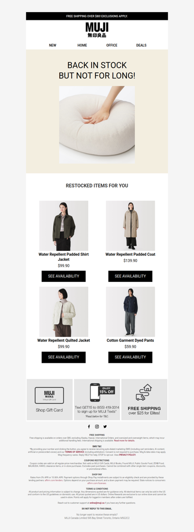 You Asked, We Restocked