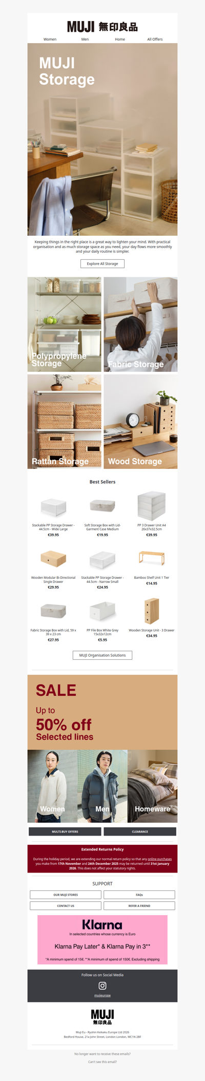 Make space for the new year