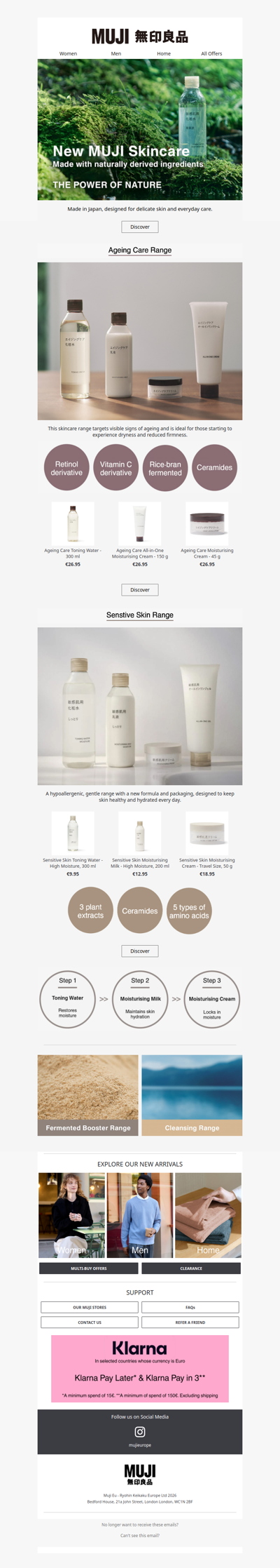 Ageing Care and Sensitive Skin