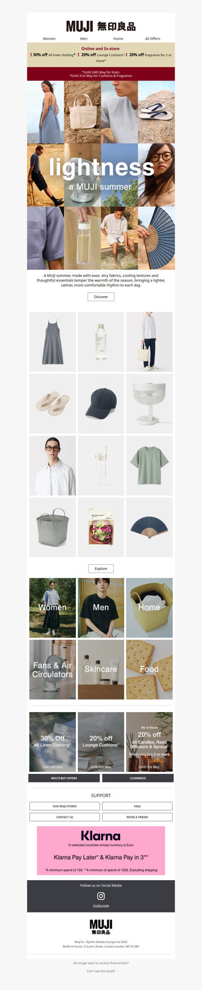 Lightness a MUJI Summer