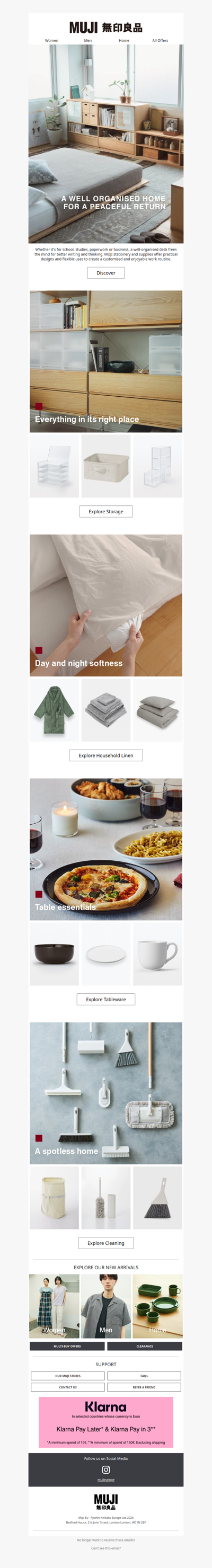 A well-organised home for a peaceful come-back