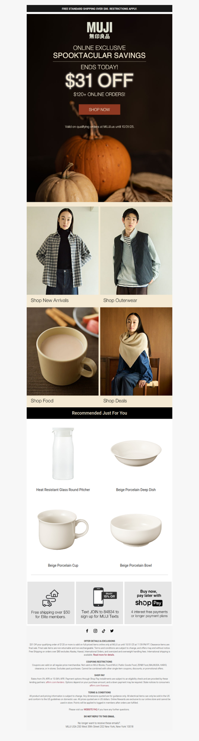 Don’t Ghost This $31 Off! 👻