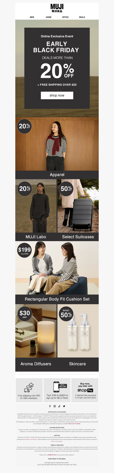 Black Friday Came Early Online: More Than 20% OFF! 🖤