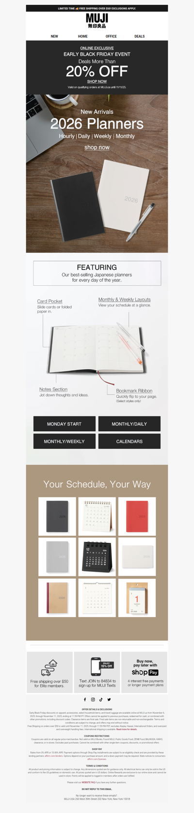 They're Here 😍 Our 2026 Planners!