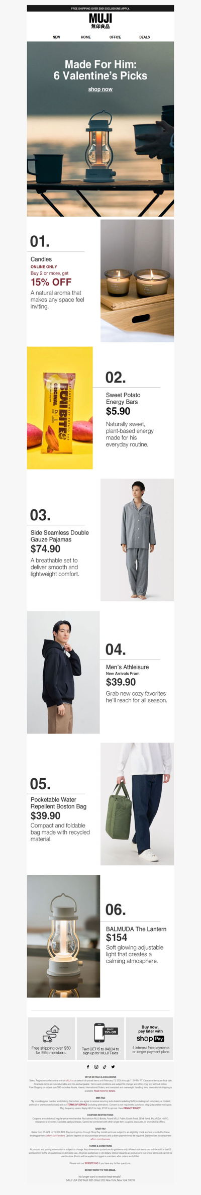 Shopping for Him? We’ve Got You 😉