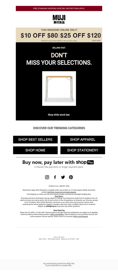 Don't Wait! Low Stock On Your Faves!