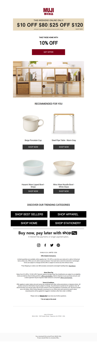 10% Off Is Leaving Soon