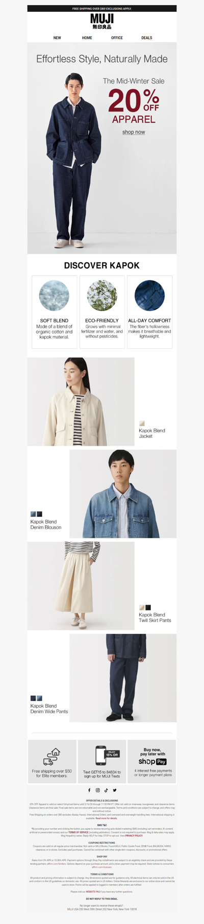 Get 20% OFF Our Mid-Winter Sale! ❄️