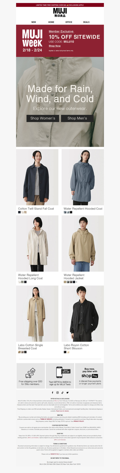 10% OFF Layers For Every Forecast