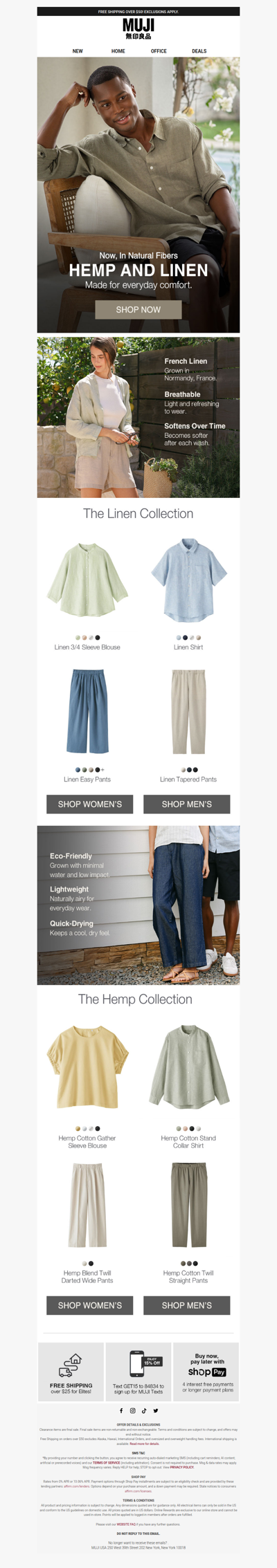 Simple Comfort in Hemp & Linen 🤍