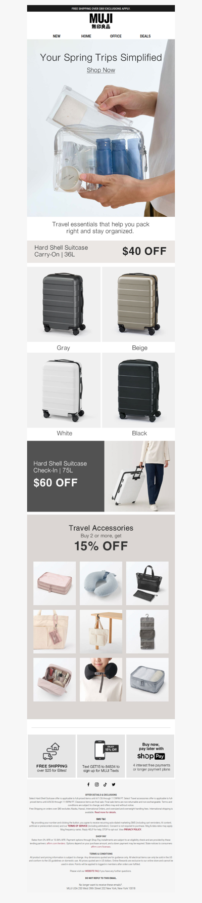 Spring Getaway Ready ✈️