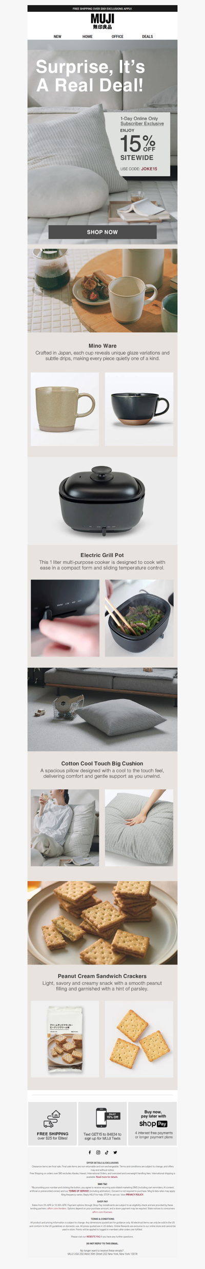 A Joke? No… Just For You 😉