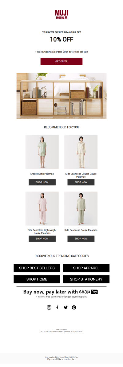 Loved It? Get 10% Off Today!