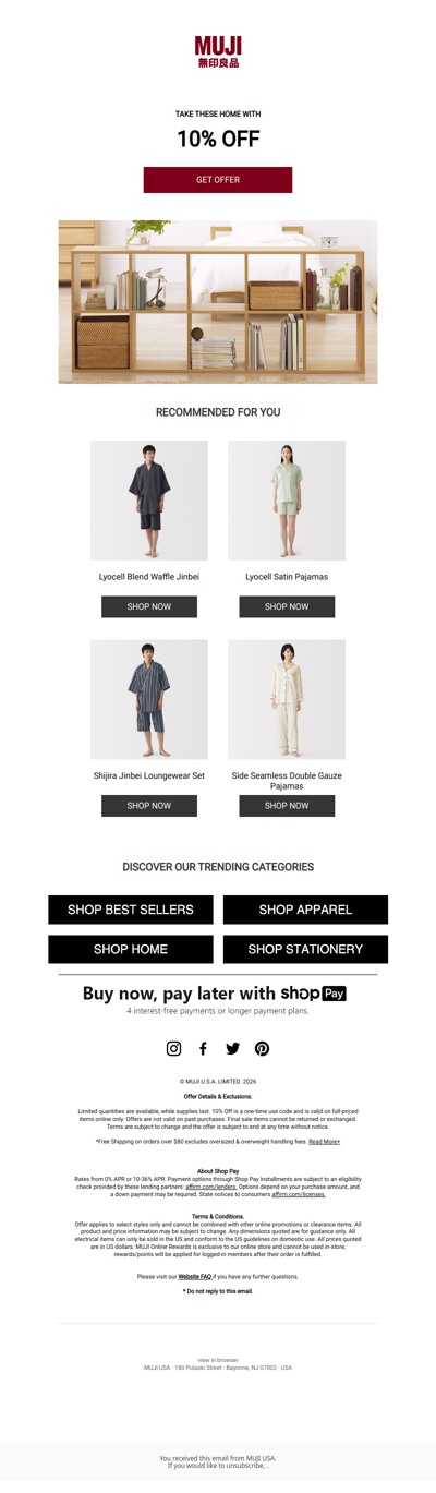 10% Off Is Leaving Soon