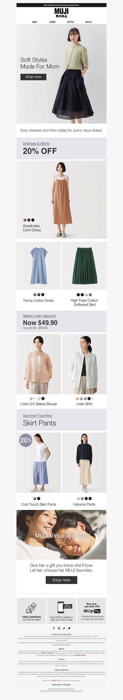 Up to 20% Off Layers She’ll Love