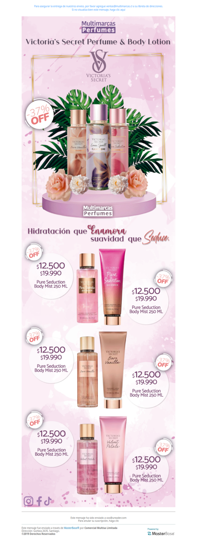 ✨ ¡Nuevos Llegados! Perfumes y Cremas Victoria’s Secret con Hasta 37% de Descuento ✨