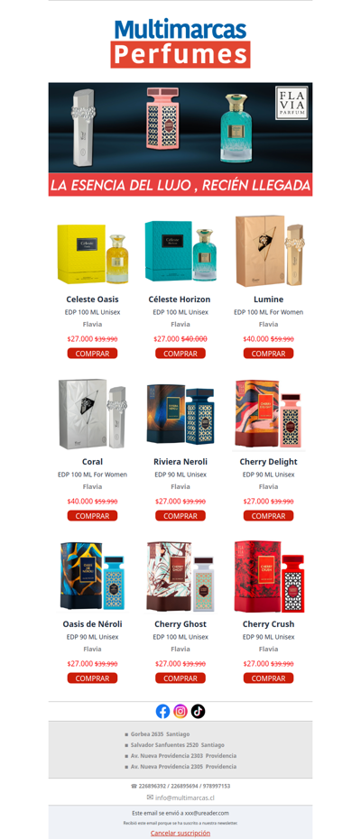 💖 Fragancias Flavia recién llegadas — estilo, encanto y personalidad en cada aroma.