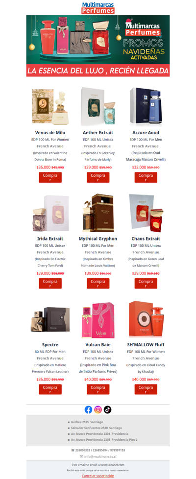 🔥 “Navidad con aroma árabe: descubre nuestras nuevas fragancias”