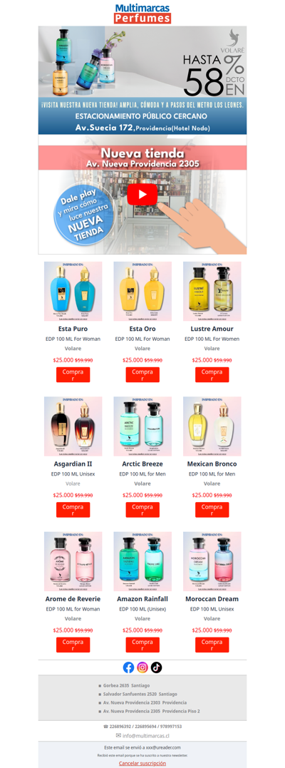 Volare llegó con descuentos especiales 🌹