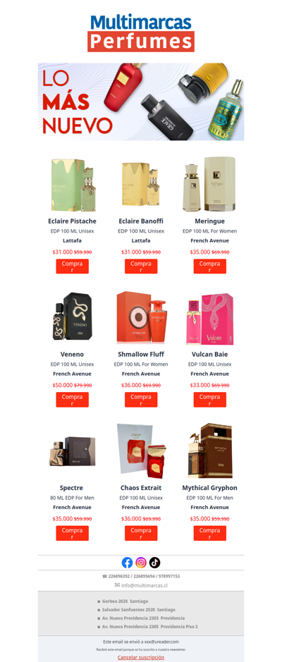 ✨ Lo nuevo en perfumes para comenzar el año con estilo