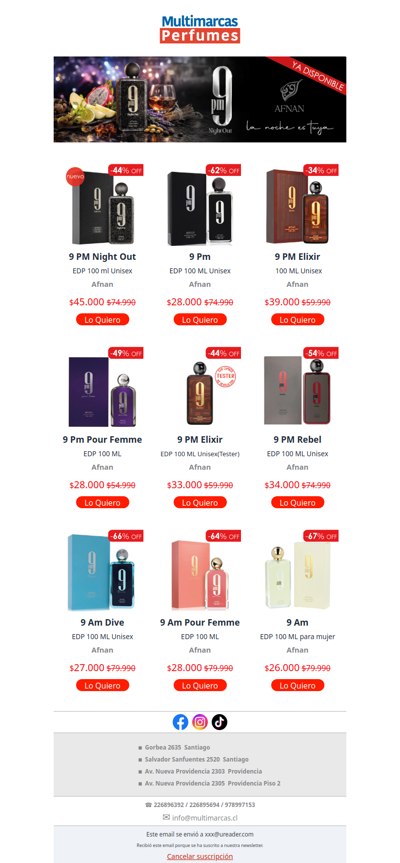 9 AM o 9 PM: un ANFAR para cada momento del día