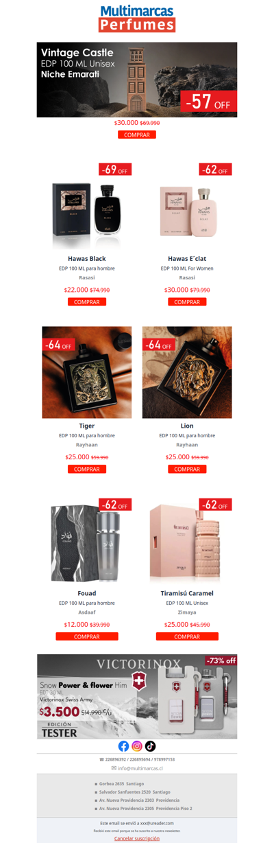 🔥 Perfumes Árabes que están marcando tendencia