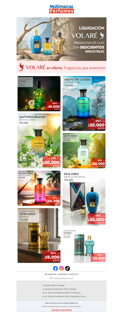 LIQUIDACIÓN TOTAL VOLARÉ