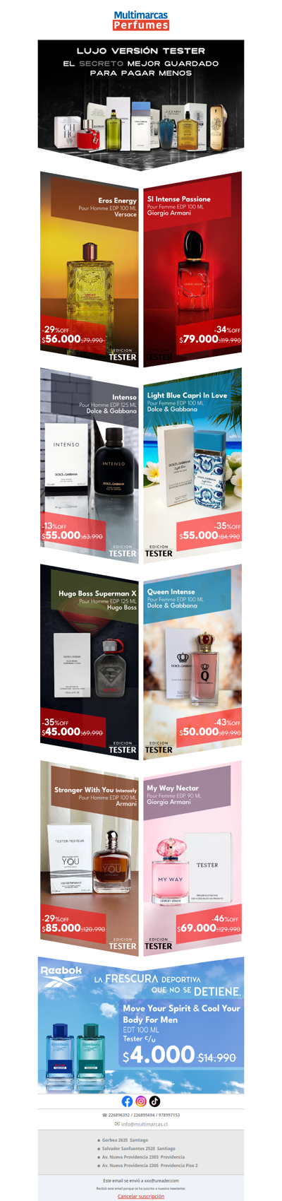 Tu Perfume Favorito en Versión Tester