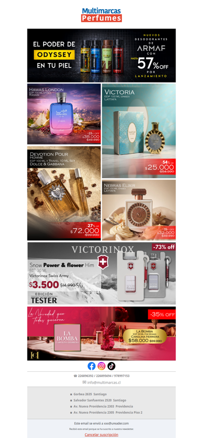 ✨ Lo nuevo en Multimarcas Perfumes ya llegó
