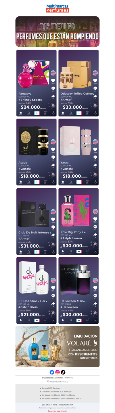 Los perfumes más virales del momento