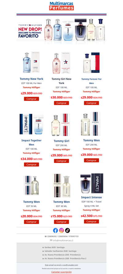 ¡Recién llegados! ✨ Lo nuevo de Tommy Hilfiger ya está aquí.