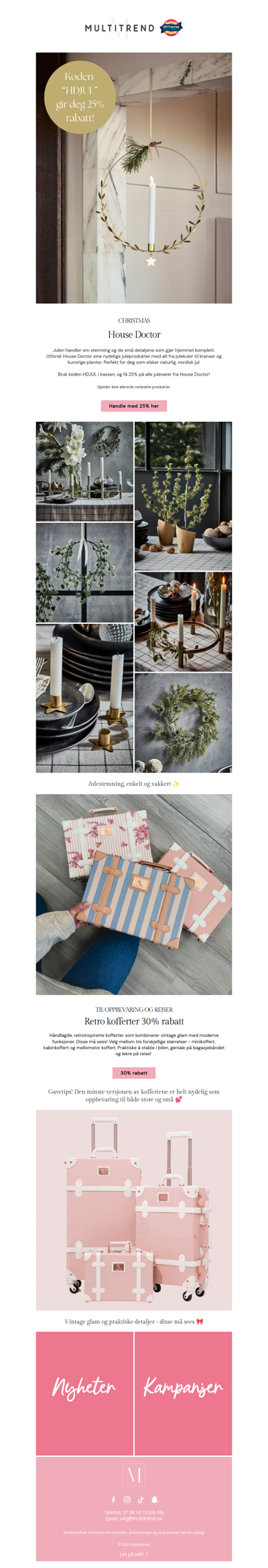 25% rabatt i dag og et annerledes gavetips 🌿