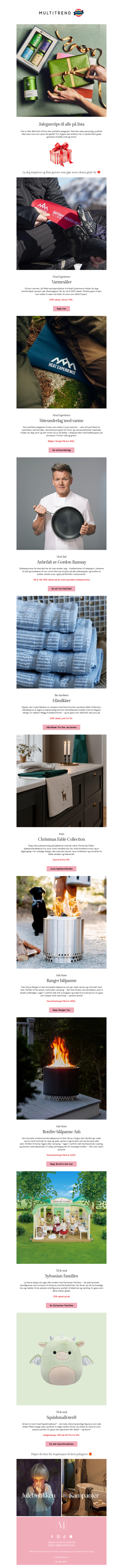 Den perfekte julegaven? Vi hjelper deg å finne den 🎄