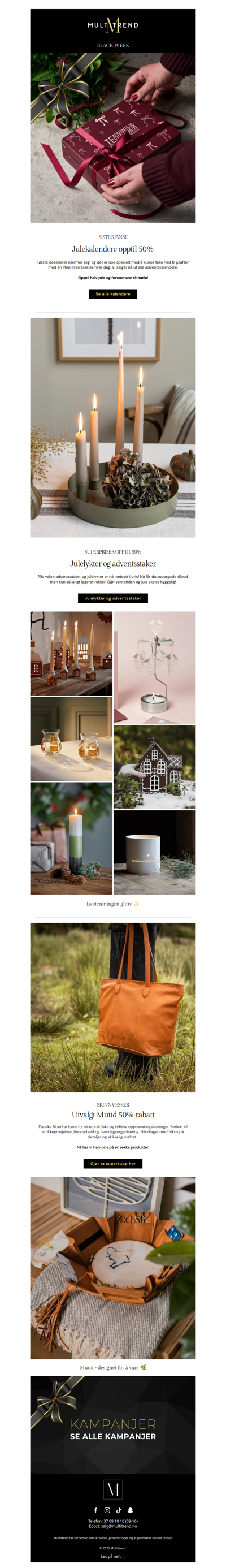 Halv pris og siste sjanse! 🔥