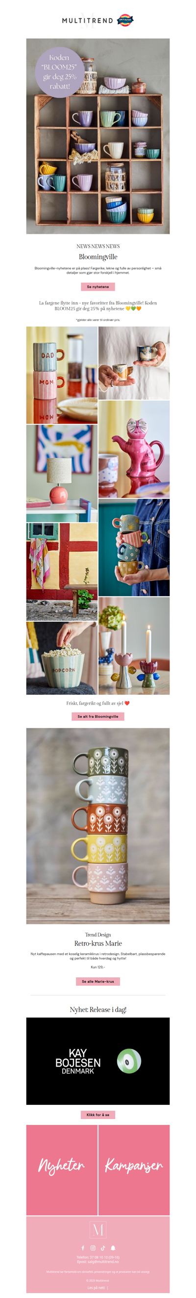 Release i dag og rabattkode til deg 🧡