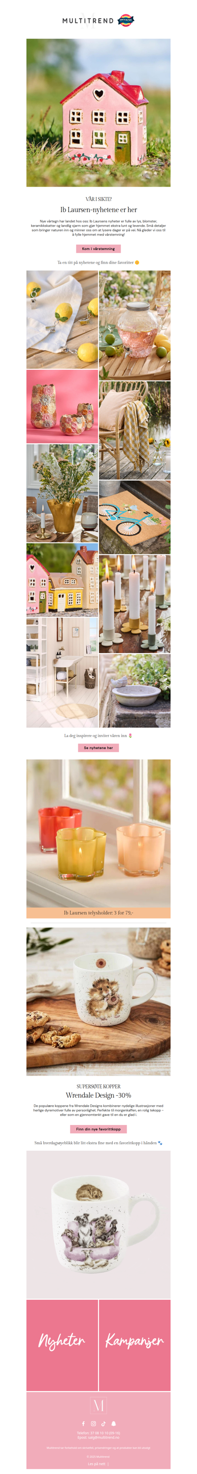 Inviter våren inn 🌷