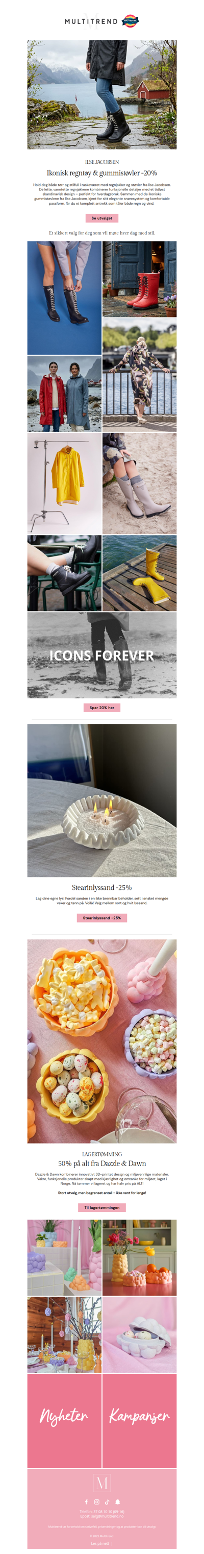 Icons forever + lagertømming 🤎