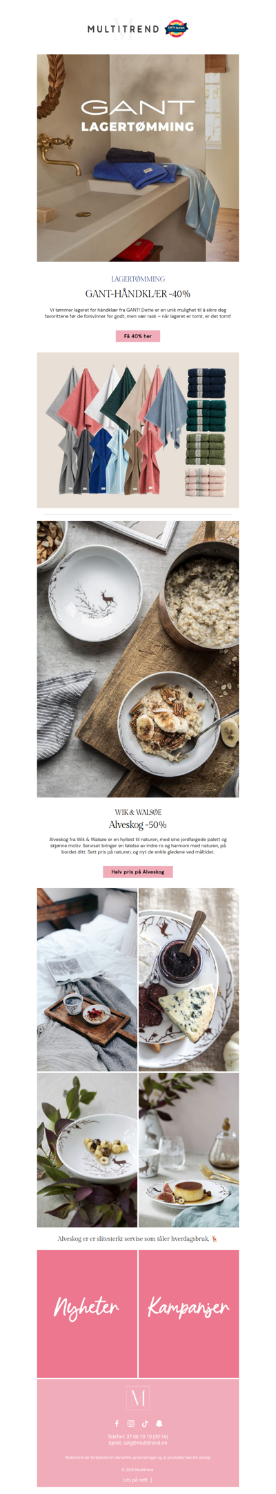 Lagertømming på GANT 🌿